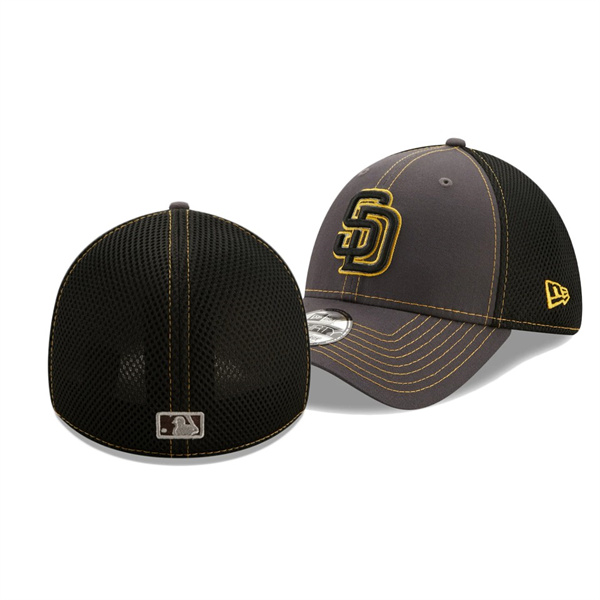 Men's Padres Team Neo Graphite 39THIRTY Flex Hat