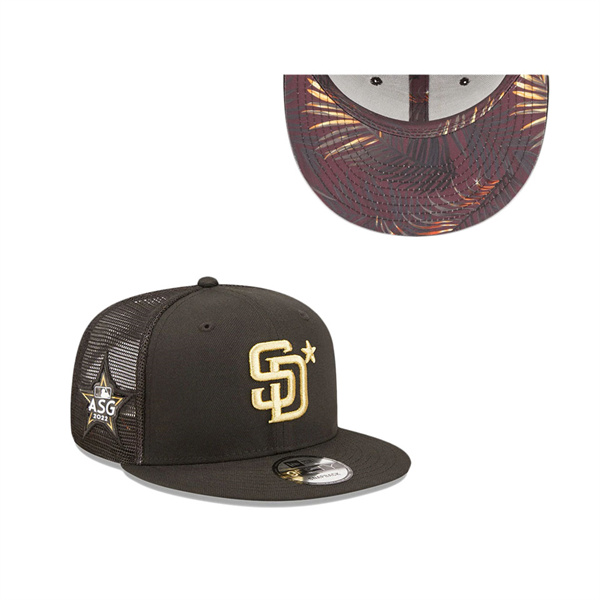 San Diego Padres Black 2022 MLB All-Star Game 9FIFTY Snapback Adjustable Hat