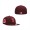 San Diego Padres New Era Color Fam Lava Red Undervisor 59FIFTY Fitted Hat Maroon