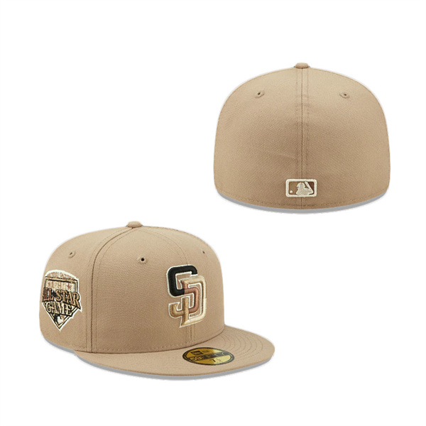 San Diego Padres Leopard 59FIFTY Fitted Hat