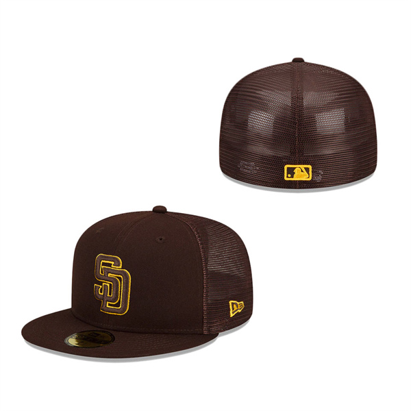 San Diego Padres New Era 2022 Batting Practice 59FIFTY Fitted Hat Brown