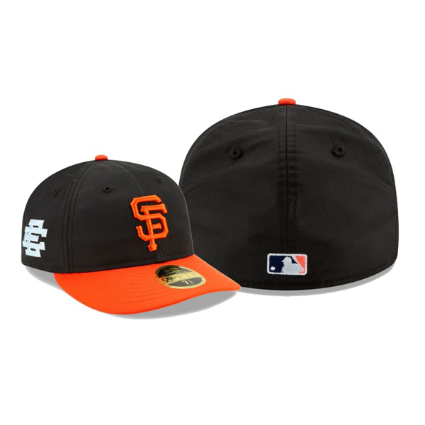 Men's San Francisco Giants Eric Emanuel Black Retro Crown 59FIFTY Fitted Hat