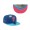 Men's San Francisco Giants New Era Blue Light Blue MLB X Big League Chew Big Rally Blue Raspberry Flavor Pack 59FIFTY Fitted Hat