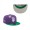 Men's San Francisco Giants New Era Purple Green MLB X Big League Chew Ground Ball Grape Flavor Pack 59FIFTY Fitted Hat