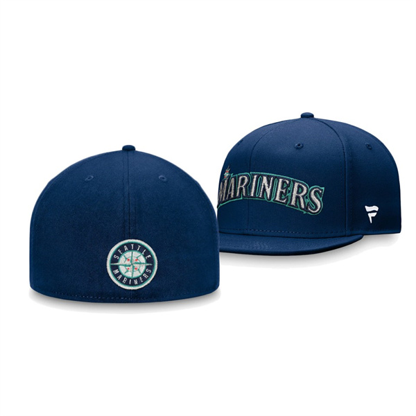 Seattle Mariners Team Core Navy Fitted Hat
