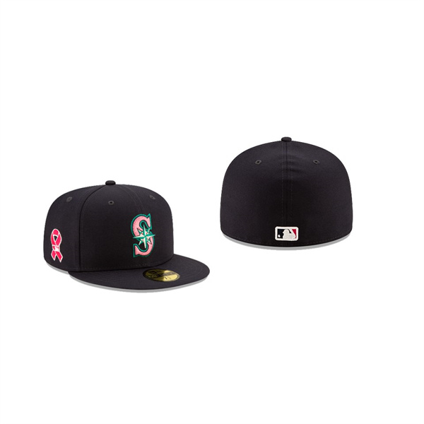 Men's Seattle Mariners 2021 Mothers Day Black On-Field 59FIFTY Fitted Hat