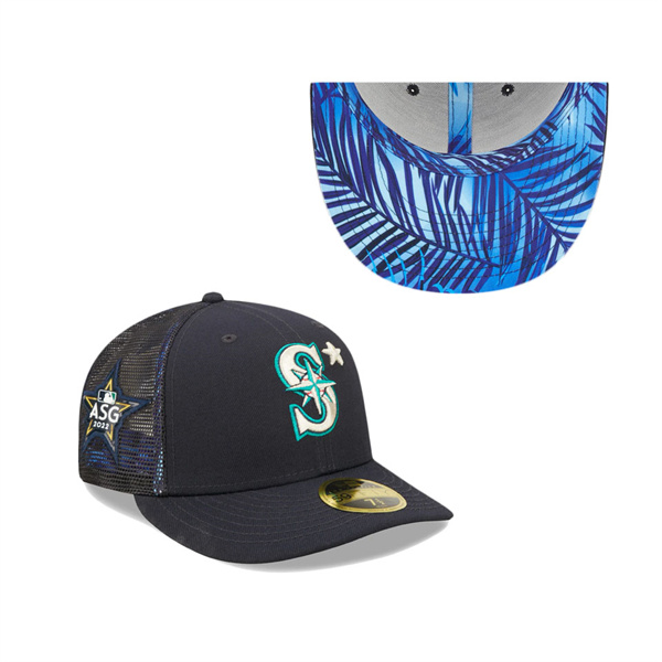 Seattle Mariners Navy 2022 MLB All-Star Game Workout Low Profile 59FIFTY Fitted Hat