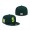 Seattle Mariners New Era 40th Anniversary Color Fam Lime Undervisor 59FIFTY Fitted Hat Green