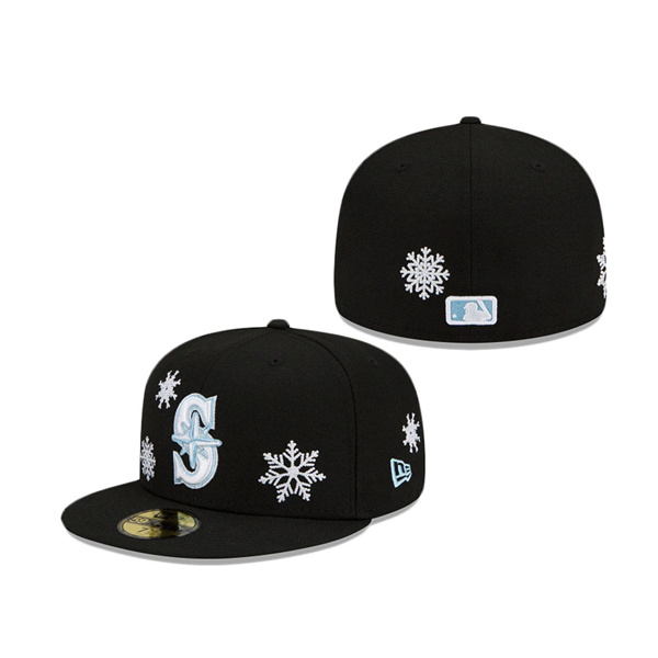 Seattle Mariners Snow 59FIFTY Fitted Hat
