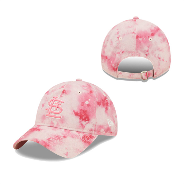 Girls Youth St. Louis Cardinals New Era Pink 2022 Mother's Day 9TWENTY Adjustable Hat