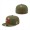 St. Louis Cardinals Splatter 59FIFTY Fitted Hat Olive