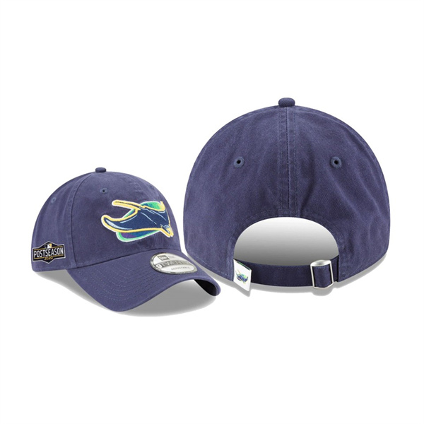 Men's Tampa Bay Rays 2020 Postseason Navy Side Patch 9TWENTY Adjustable Hat