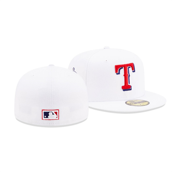 Texas Rangers Undervisor White 1995 MLB All-Star Game Patch 59FIFTY Hat
