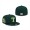 Texas Rangers New Era 2020 Globe Life Field Inaugural Season Color Fam Lime Undervisor 59FIFTY Fitted Hat Green