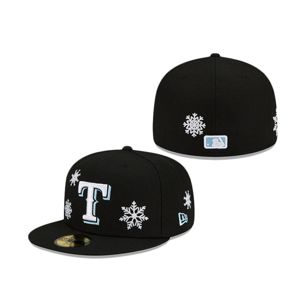 Texas Rangers Snow 59FIFTY Fitted Hat