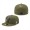 Texas Rangers New Era Splatter 59FIFTY Fitted Hat Olive