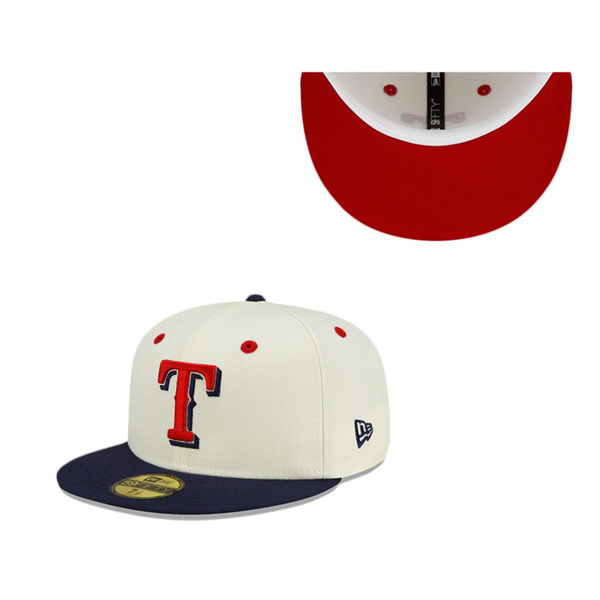 Texas Rangers Summer Nights Fitted Hat