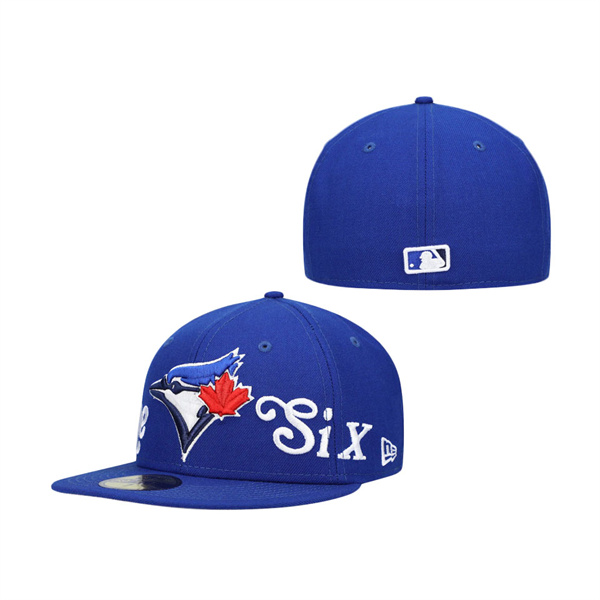Toronto Blue Jays City Nickname 59FIFTY Fitted Cap Royal