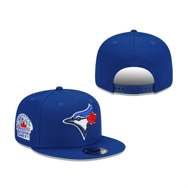 Toronto Blue Jays New Era 1991 MLB All-Star Game Patch Up 9FIFTY Snapback Hat Royal