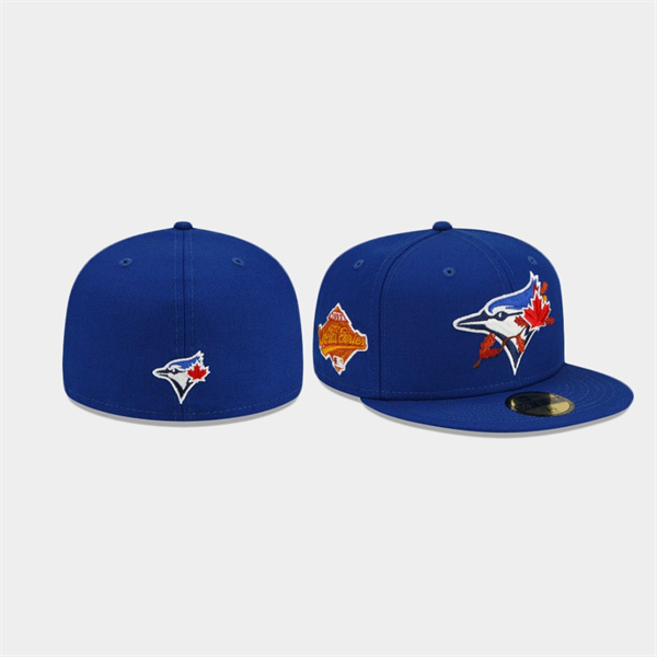 Toronto Blue Jays Leafy Front Royal 59FIFTY Fitted Hat