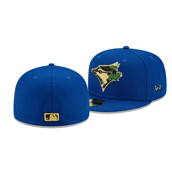 Toronto Blue Jays Pop Camo Undervisor Royal 59FIFTY Fitted Hat