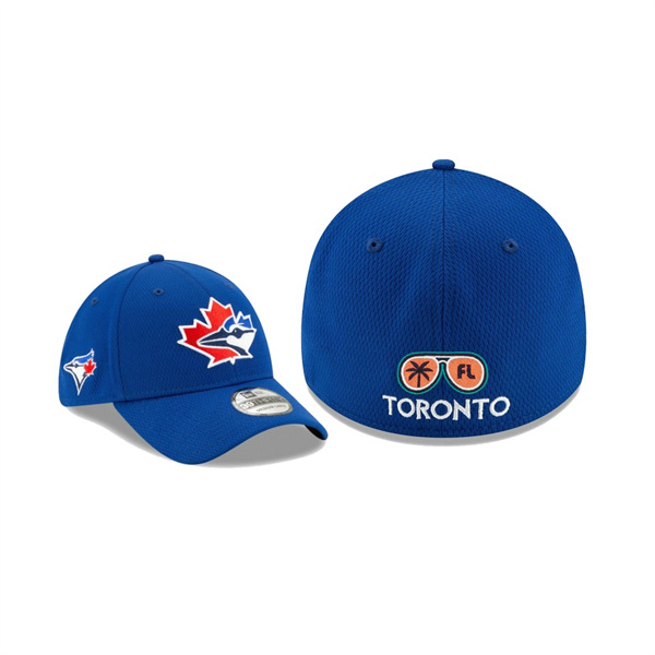 Men's Toronto Blue Jays 2021 Spring Training Royal 39THIRTY Flex Hat