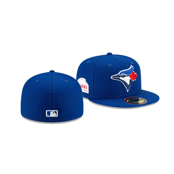Men's Toronto Blue Jays Stadium Patch Royal 59FIFTY Fitted Hat