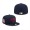 Toronto Blue Jays New Era Cooperstown Collection 40th Anniversary Patch 59FIFTY Fitted Hat Navy