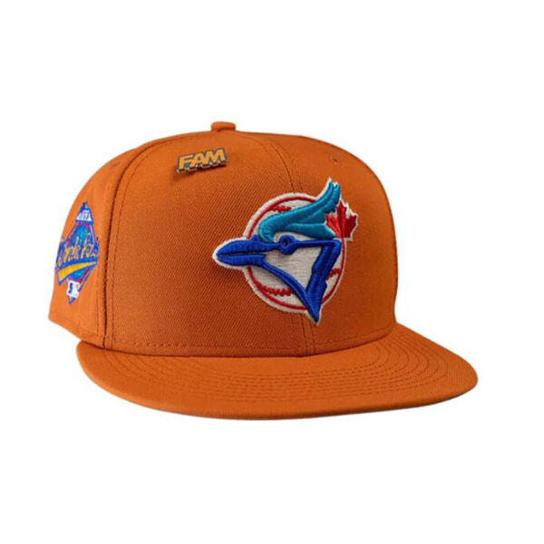 New Era Toronto Blue Jays Orange 1993 World Series 59FIFTY Fitted Hat