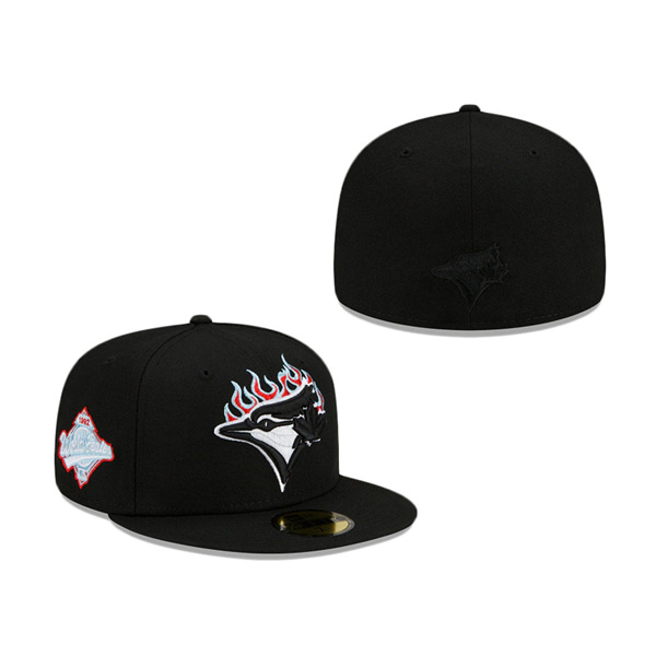 Toronto Blue Jays Team Fire 59FIFTY Fitted Hat