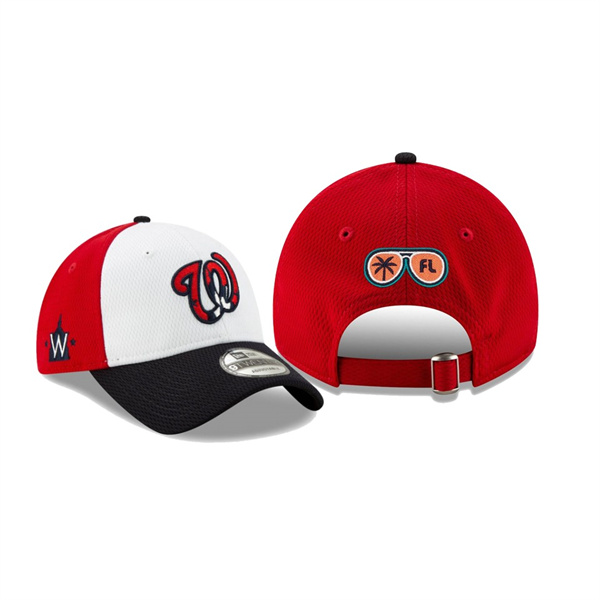 Men's Washington Nationals 2021 Spring Training Red 9TWENTY Adjustable Hat