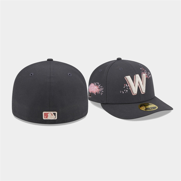 Men's Washington Nationals Low Profile 2022 City Connect Graphite 59FIFTY Fitted Hat