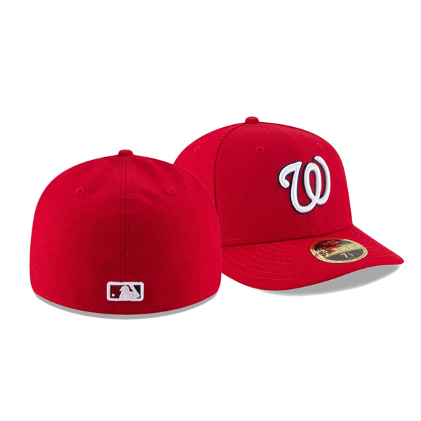 Men's Nationals 2021 MLB All-Star Game Red Workout Sidepatch Low Profile 59FIFTY Hat