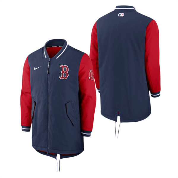 Men's Boston Red Sox Nike Navy Dugout Performance Full-Zip Jacket