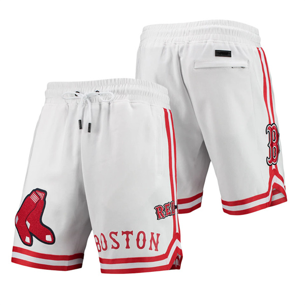 Men's Boston Red Sox Pro Standard White Team Logo Shorts