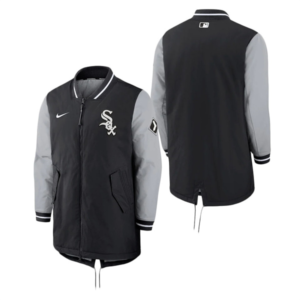 Men's Chicago White Sox Nike Black Dugout Performance Full-Zip Jacket