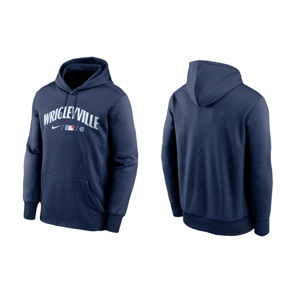 Men's Chicago Cubs Navy 2021 City Connect Pullover Hoodie