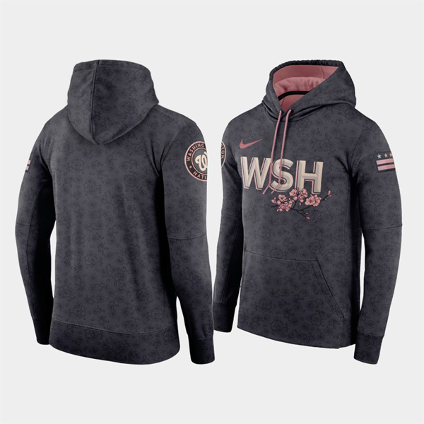 Washington Nationals 2022 City Connect Men's Hoodie - Gray