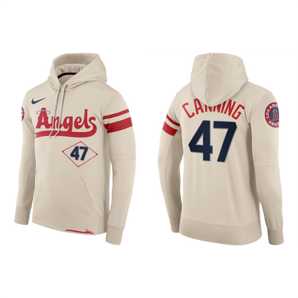 Griffin Canning Angels Cream 2022 City Connect Hoodie