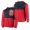 Men's St. Louis Cardinals Stitches Red Navy Anorak Hoodie Half-Zip Jacket