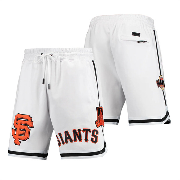 Men's San Francisco Giants Pro Standard White Team Logo Shorts