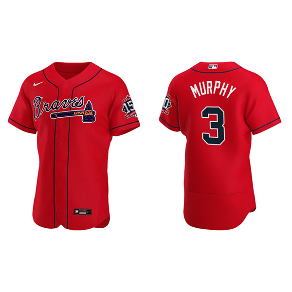 Men's Dale Murphy Atlanta Braves Red Alternate 2021 World Series 150th Anniversary Jersey
