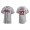 Men's Fred McGriff Atlanta Braves Gray Road 2021 World Series Champions Authentic Jersey
