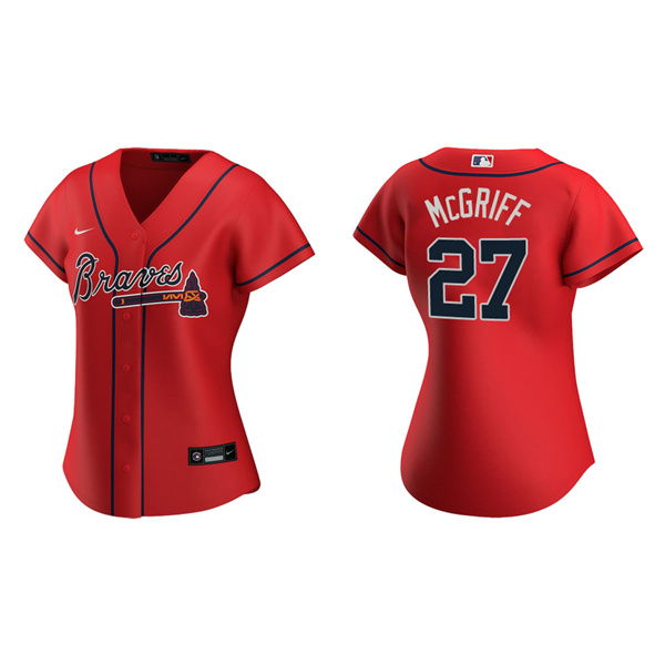 Women's Fred McGriff Atlanta Braves Red Replica Jersey