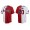 Men's Marcell Ozuna Atlanta Braves Red White 2021 Champions Split Jersey