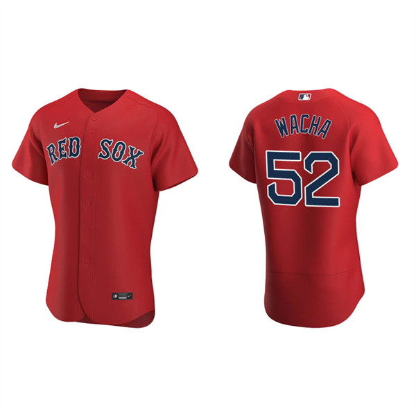 Men's Michael Wacha Boston Red Sox Red Authentic Alternate Jersey