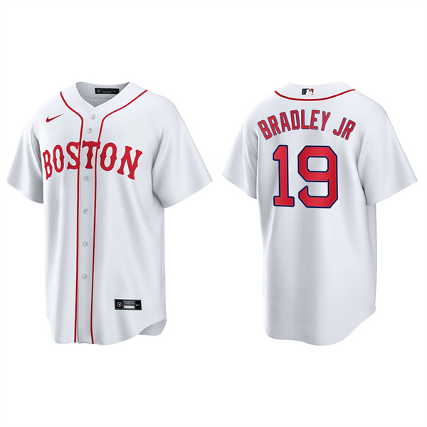 Men's Boston Red Sox Jackie Bradley Jr. Red Sox 2021 Patriots' Day Replica Jersey