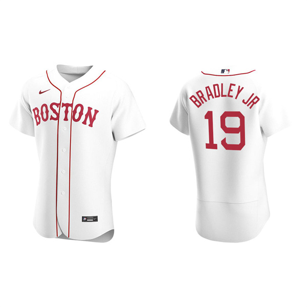 Men's Boston Red Sox Jackie Bradley Jr. White Authentic Alternate Jersey