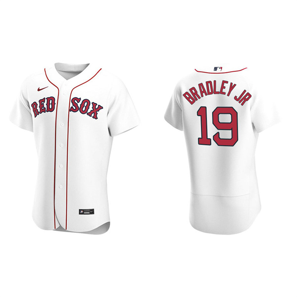 Men's Boston Red Sox Jackie Bradley Jr. White Authentic Home Jersey