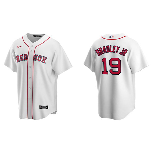 Men's Boston Red Sox Jackie Bradley Jr. White Replica Home Jersey